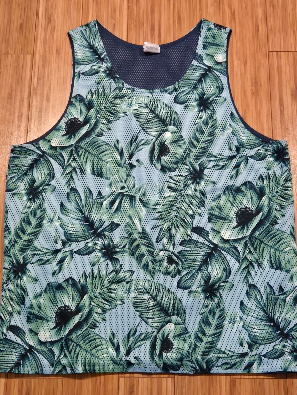 Original Use Navy Blue Mesh Sports Tank